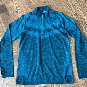 Nike running dri-fit 1/4 zip Medium
